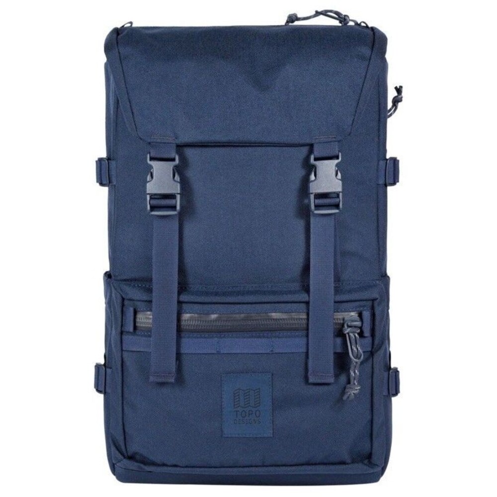 NEW Topo Designs Rover Pack Tech Backpack 24L. Navy Blue Laptop Comupter Bag NWT